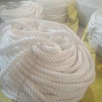 MINGLAN haute qualité Stable HDPE Double fil Marine corde d'amarrage câble Triple brins Filament de polypropylène pour la reliure de navire