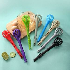 Food Grade Multifunctional Baking Tools <b>Plastic</b> Egg Beater Whisker Egg <b>Tong</b> with Pastry Tools Food <b>Tongs</b> - Product Image 3
