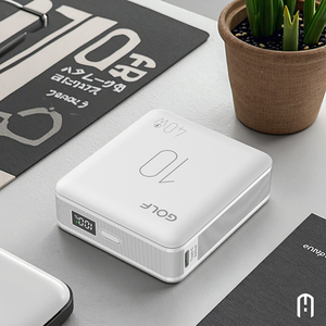 Soporte de carga rápida Mini paquete de energía Venta al por mayor Portable PD 40W LCD Digital Slim Power <span class=keywords><strong>Bank</strong></span> 10000mAh Cargador de litio - Product Image 4