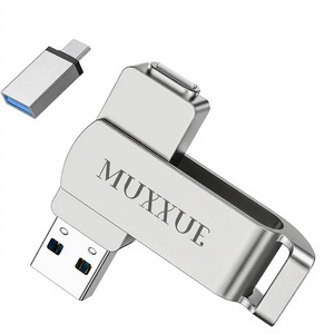 iPhone 256GB MFI USB <strong>Flash</strong> Drive No <strong>App</strong> Required for IPhone/iPad/Android/PC USB-C/USB-A External Storage 1-Year Warranty No - Product Image 1