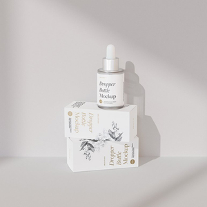 Tùy chỉnh in 10ml 20ml 30ml 1oz 2oz hổ phách rõ ràng mỹ phẩm tóc dầu nhỏ giọt tinh dầu Huyết thanh Chai Thủy Tinh hộp và nhãn - Product Image 3