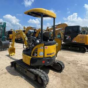 Miniexcavadora Komatsu PC20MR de Segunda Mano, 2 Toneladas, Fabricada en Japón, Motor Komatsu, Mini Tractor Excavador, CE EPA, para Agricultura - Product Image 2