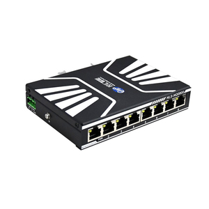 Eip NLS-NQ0800KH工业以太网交换机8端口轨型10/100/1000 Mbps SNMP集线器网络电缆分离器16 gbps容量 - Product Image 1