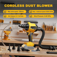 20V Lithium DW Industrial Grade Cordless Electric Handheld Air Gun Multifunction Portable Goddess Blaster Tool Battery Powered