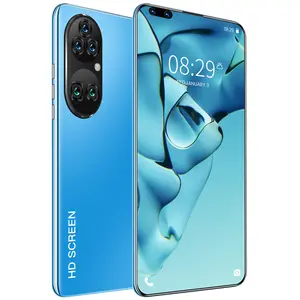 Hot Selling P60 Pro 7.8 Inch 10-Core Smartphone 16Gb + 512Gb 4K Hd Gps Navigatie 5G Android Smartphone 40 + 48Mp Game Telefoon