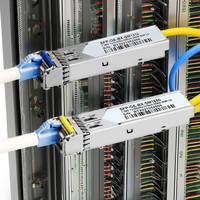 Module optique SFP+ 10G 20KM 1.25G 5G 25G 40G 100G BIDI Gigabit Fibre vers RJ45 Monomode Monofibre Connecteur SC/LC