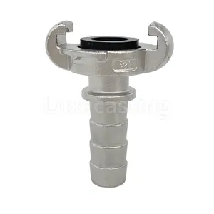 3/8"-11/2" Universal Carbon Steel Extra Strong Interlocking European Type Hose End Air Quick Hose Connect Coupling