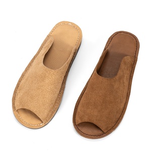<span class=keywords><strong>Sandales</strong></span> d'été pour hommes en cuir suédé véritable, pour la randonnée en plein air, style <span class=keywords><strong>gladiateur</strong></span>, confortables, pieds nus, semelle extérieure en caoutchouc antidérapante - Product Image 5