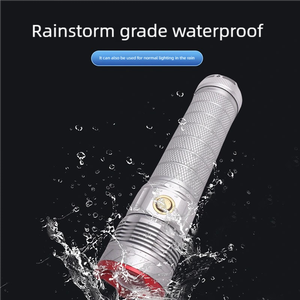 <span class=keywords><strong>Lampe</strong></span> de poche haute puissance rechargeable en alliage d'aluminium super brillant blanc LED <span class=keywords><strong>longue</strong></span> distance extérieure <span class=keywords><strong>portée</strong></span> de 5 <span class=keywords><strong>km</strong></span> - Product Image 3