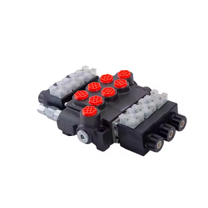 Vanne de commande directionnelle monobloc hydraulique à solénoïde à 2 bobines HUAMAO Z50 Z80 12V 24V, vanne hydraulique électrique - Product Image 5