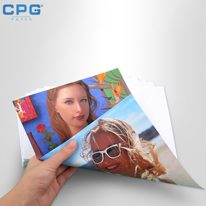 Eco Friendly Sticker Photo <b>Paper</b> 36 Inch Roll 120gsm Water Resistant Inkjet <b>Paper</b> For Commercial Advertising - Product Image 1