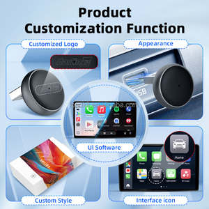 Mini Chuyển Đổi Carplay Để Không Dây Android Tự Động Carplay Android Tự Động Adapter Cho Xe Phương Tiện Truyền thông Mini <span class=keywords><strong>USB</strong></span> Loại C Carplay Dongle - Product Image 5