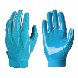 Nouvel arrivage de gants de réception de football américain légers à doigts complets Gants de sport respirants multifonctionnels à la mode d'équipe - Product Image 1