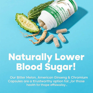 Supplément de Softgels de chrome de <span class=keywords><strong>ginseng</strong></span> américain de <span class=keywords><strong>melon</strong></span> amer pour la formule faite sur commande d'ODM d'OEM d'adultes - Product Image 4