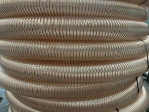 <span class=keywords><strong>Tuyau</strong></span> <span class=keywords><strong>flexible</strong></span> en acier renforcé avec paroi intérieure plate et lisse en PU pour l'<span class=keywords><strong>aspiration</strong></span> et le transport de poussière, de poudres, de copeaux de <span class=keywords><strong>bois</strong></span> - Product Image 5