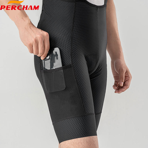 Cuissard de cyclisme grande taille avec logo personnalisé pour hommes vêtements de cyclisme vélo de route respirant séchage rapide avec poches - Product Image 5