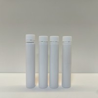 Bouteille de liquide oral 25ml bouchon antivol en plastique PET Enzyme Collagène Peptide Tube de liquide nutritionnel