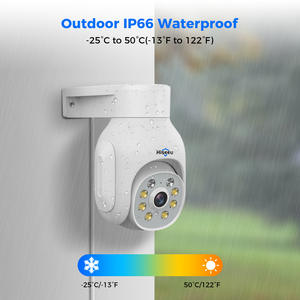 Hiseeu Wifi 5mp Ptz Digitale Zoom Draadloze Audio Buiten Full Color Kit Cctv Videobewakingscamera Beveiligingssysteem - Product Image 3