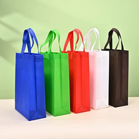 Sac en tissu anti-poussière non tissé enduit tissu non tissé sacs de rangement sous le lit vente chaude sac à provisions non tissé