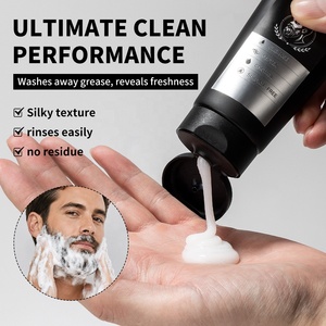 Helichrysum Salicylic Acid Keratin 3-in-1 <b>Beard</b> Wash 100ml Pore Clearing Exfoliating Sulfate-Free Face Hair Cleanser for Buildup - Product Image 5