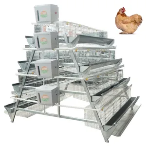 Hot Selling High Quality Galvanized A Type Chicken Cage For Layers