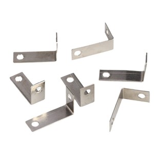 Aluminum Alloy Silver L-Shaped Corner Bracket 3-5kg Load Capacity For Cabinets <b>Wardrobes</b> Picture Frames Back Panels - Product Image 2