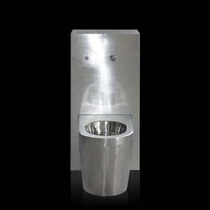 Siège de toilette électrique à usage commercial WC toilettes sanitaires toilettes à vide en acier inoxydable pour bateau - Product Image 1