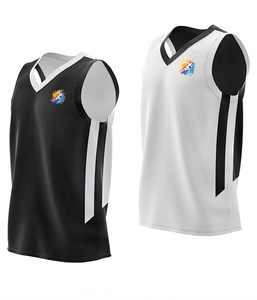 เสื้อบาสเก็ตบอลแบบกลับด้านได้ / เสื้อบาสเก็ตบอลตาข่ายสำหรับผู้ชายแบบกลับด้านได้ รุ่น 2026 เสื้อบาสเก็ตบอลแบบสั่งทำพิเศษ - Product Image 1