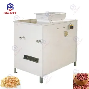 Máquina removedora de piel de cacahuete de alta capacidad, peladora de piel roja para mantequilla de cacahuete