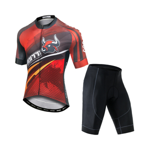 Custom Logo Sublimation Print Cycling Jersey Unisex Full Zip Quick Dry Breathable <b>Road</b> MTB Bike Short Sleeve and Pants for Men - Product Image 1