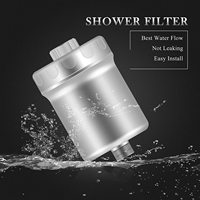 Filtro de ducha Filtre de douche-Filtre de pommeau de douche universel en ligne élimine le chlore et adoucit l'eau du bain-Filtre de douche pur