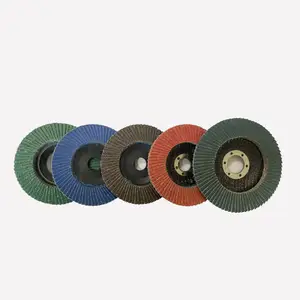 Josili Curve 125mm Factory-Made A/O Zirconion Ceramic Abrasive Tool Flap Disc for Cutting and Grinding Metal