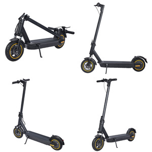 Patinete Plegable para Adultos de 10 Pulgadas, 500W, sin Escobillas, de Litio, con Amortiguación de Aluminio, de Dos Ruedas, Compacto, Mini S10-1A-15, 500W, sin Escobillas - Product Image 2