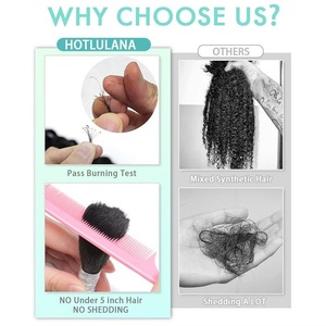 Extensiones de Cabello Humano Virgen Indio <span class=keywords><strong>Rizado</strong></span> 12A, Puntas Doblemente Reforzadas, Cabello Humano a Granel <span class=keywords><strong>para</strong></span> <span class=keywords><strong>Trenzas</strong></span> Bohemias, Cabello a Granel Sin Procesar - Product Image 3