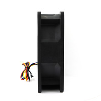 Aidecoolr DC12V 120X120X38MM Radiateur à roulements à billes en plastique Dissipateur thermique Boîtier d'ordinateur Système de refroidissement du processeur Ventilateurs de refroidissement pour PC Ordinateur portable