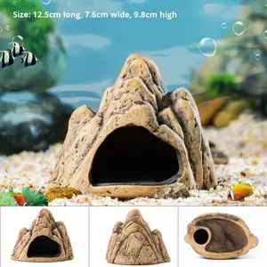 Keramische aquariumdecoratie, schuilplaats, kweekhuis voor cichliden en garnalen, onderwater ornament voor de bodem. - Product Image 6