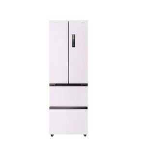 Réfrigérateur à portes françaises Midea Hualing 400L, dégivrage automatique, design à dos plat, économe en énergie, faible niveau sonore, usage domestique - Product Image 1