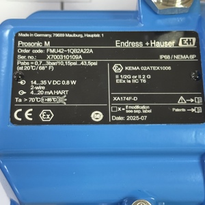 เครื่องวัดระดับเรดาร์ความแม่นยำสูง E+H FMU42 สำหรับของเหลว/ของแข็ง อุตสาหกรรม FMU42 เซ็นเซอร์วัดระดับเรดาร์แบบไม่สัมผัส - Product Image 4