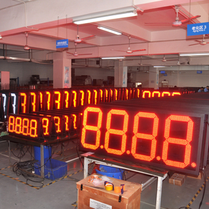 Bảng Giá Nhiên Liệu Khí <span class=keywords><strong>Led</strong></span> 16 Inch Bảng Hiển Thị Giá Kỹ Thuật Số Hiển Thị <span class=keywords><strong>Led</strong></span> Lớn <span class=keywords><strong>7</strong></span> Đoạn - Product Image 4