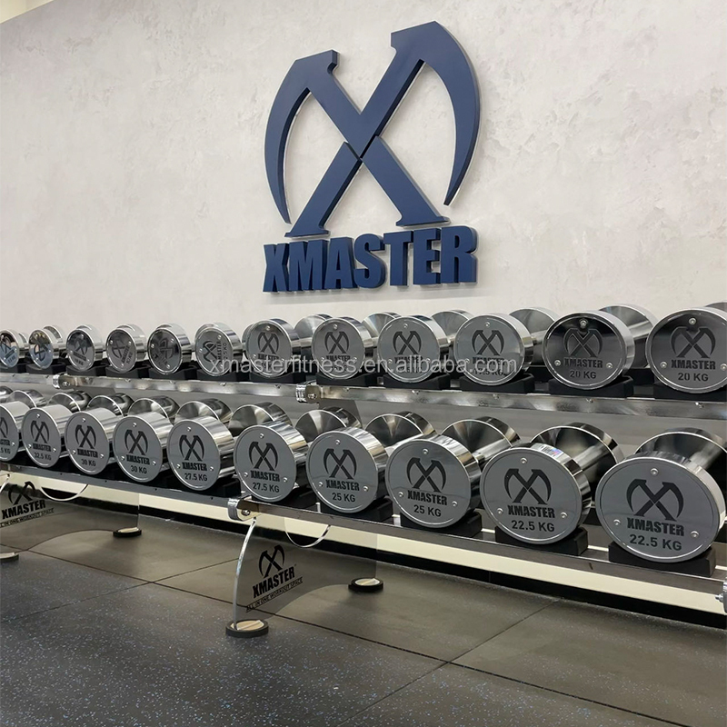 XMASTER, оборудование для фитнеса, стальные гантели, 2,5 кг, 60 кг