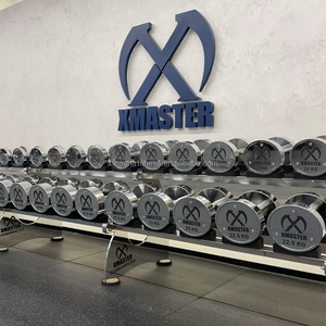 XMASTER Phòng tập thể hình thương mại Thiết bị thể dục bằng thép Bộ tạ 2.5KG 60KG - Product Image 3