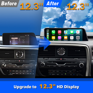 Автомобильный <span class=keywords><strong>DVD</strong></span>-плеер Lexus RX 2016-2019, премиум-версия, 12.3'' монитор с беспроводным CarPlay и Android Auto, интерфейс Binarytek - Product Image 2