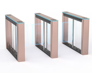 Nuevo diseño de sistema de torniquetes de control de acceso de puerta de velocidad de barrera oscilante de alta seguridad de fábrica para centros comerciales y edificios - Product Image 3