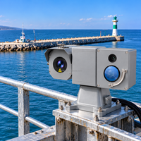 Caméra thermique PTZ marine pour la surveillance et la sécurité des quais, directement de l'usine, pour les sites portuaires