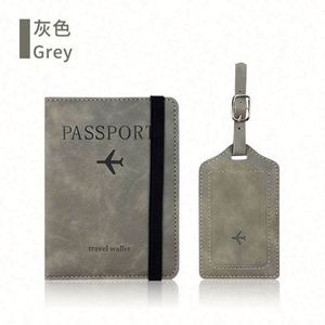 Cartera Minimalista Rectangular de PU de Alta Calidad, Estuche para Pasaporte con Protección RFID, Soporte Giratorio para Lectura con Diseño de Madera, Ecológico - Product Image 3
