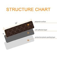 HENGJIU Tapis d'escalier antidérapant personnalisé, fabriqué à la machine, résistant aux taches, écologique, en polyester avec support en caoutchouc et latex