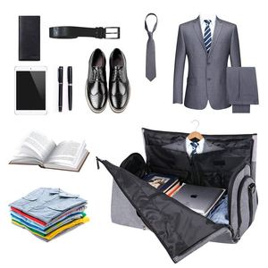 Bolsas de Viaje Versátiles para Negocios: Bolsas para Ropa Plegables y Convertibles 2 en 1 para una Protección de Moda sin Interrupciones en Movimiento - Product Image 4