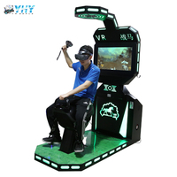 Vente flash Machines de jeu de réalité virtuelle de course et de tir à mouvement, simulateur d'équitation VR, jeux VR 9DVR