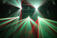 2W 3W 4W 5W 6W RGB Animación cabeza móvil haz de luz láser proyecto de software de espectáculo de boda 3D con anillo