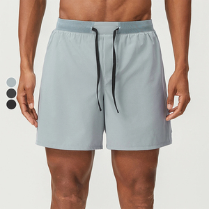 Men's 100% Cotton Casual Lounge Fleece Jogger Gym <b>Shorts</b> With Elastic Waist Solid Pattern Pockets For Training And Workout - Product Image 1